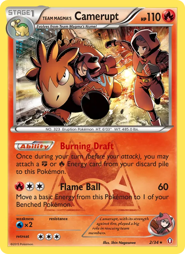 Team Magma's Camerupt 2/034