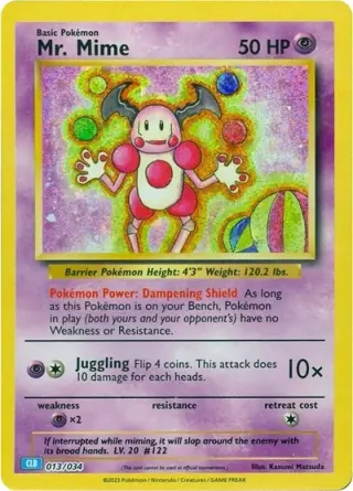 Mr. Mime 013/034