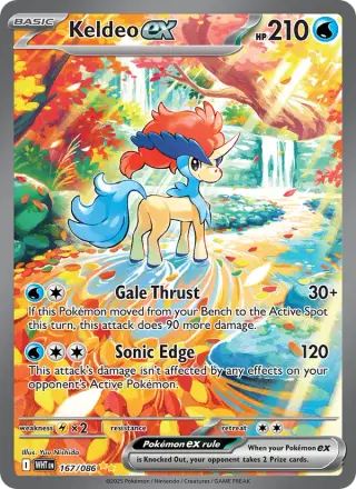 Keldeo ex 167/086