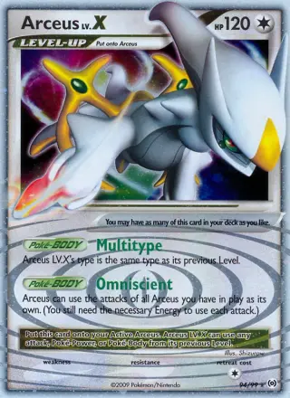 Arceus LV.X 94/099