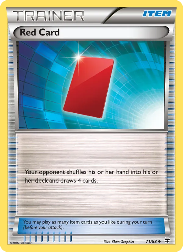 Red Card 71/083