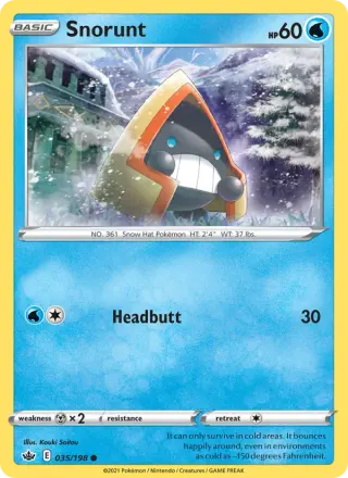 Snorunt 35/198