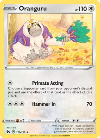 Oranguru 119/159